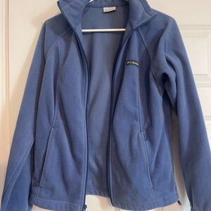 Columbia Women’s Periwinkle Benton Springs Full Zip Fleece Jacket - M